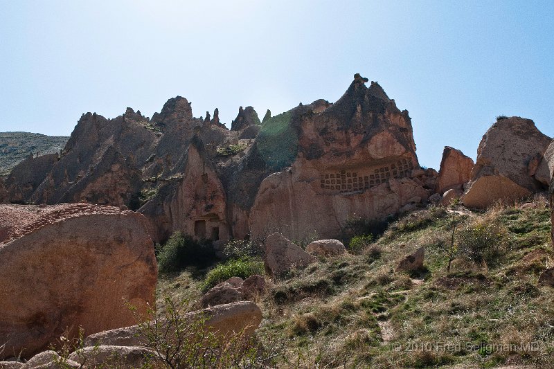 20100405_105344 D300.jpg - The Zelve Valley has several interesting looking formations.  Zelve was inhabited until 1952!!